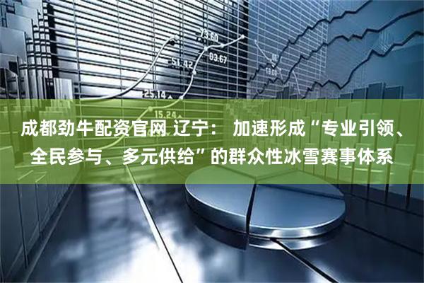 成都劲牛配资官网 辽宁： 加速形成“专业引领、全民参与、多元供给”的群众性冰雪赛事体系